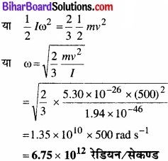 Bihar Board Class 11 Physics Chapter 7 कणों के निकाय तथा घूर्णी गति 