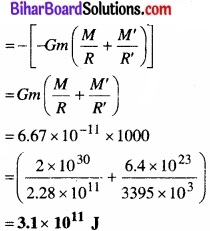 Bihar Board Class 11 Physics Chapter 8 गुरुत्वाकर्षण