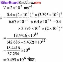 Bihar Board Class 11 Physics Chapter 8 गुरुत्वाकर्षण