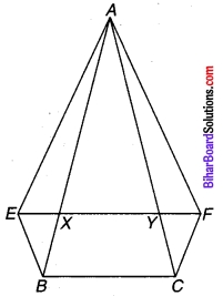 Bihar Board Class 9 Maths Solutions Chapter 9 समान्तर चतुर्भुज और त्रिभुजों के क्षेत्रफल Ex 9.3 Q 8