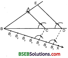 Bihar Board Class 10th Maths Solutions 11 Constructions Ex 11.1 3