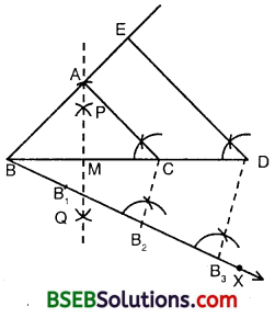 Bihar Board Class 10th Maths Solutions 11 Constructions Ex 11.1 4