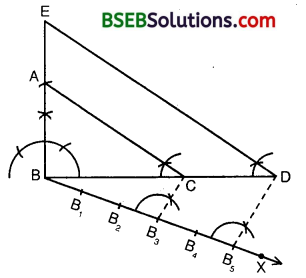 Bihar Board Class 10th Maths Solutions 11 Constructions Ex 11.1 7