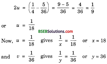 Bihar Board Class 10th Maths Solutions Chapter 3 Pair of Linear Equations in Two Variables Ex 3.6 img 3