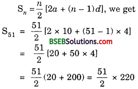 Bihar Board Class 10th Maths Solutions Chapter 5 Arithmetic Progressions Ex 5.3 img 6