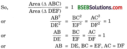Bihar Board Class 10th Maths Solutions Chapter 6 Triangles Ex 6.4 7