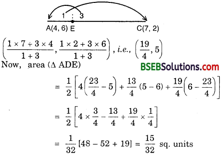 Bihar Board Class 10th Maths Solutions Chapter 7 Coordinate Geometry Ex 7.4 6