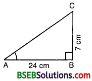 Bihar Board Class 10th Maths Solutions Chapter 8 Introduction to Trigonometry Ex 8.1 1