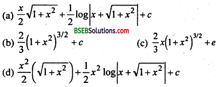 Bihar Board 12th Maths Objective Important Questions Part 3 2