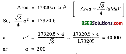 Bihar Board Class 10th Maths Solutions 12 Areas Related to Circles Ex 12.3 18