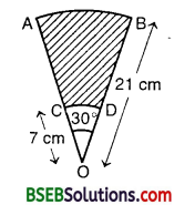 Bihar Board Class 10th Maths Solutions 12 Areas Related to Circles Ex 12.3 22