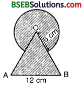 Bihar Board Class 10th Maths Solutions 12 Areas Related to Circles Ex 12.3 6