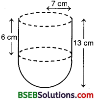 Bihar Board Class 10th Maths Solutions 13 Surface Areas and Volumes Ex 13.1 1