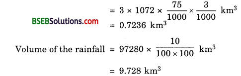 Bihar Board Class 10th Maths Solutions 13 Surface Areas and Volumes Ex 13.5 5
