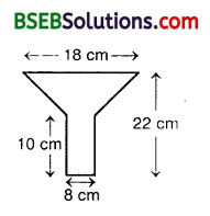 Bihar Board Class 10th Maths Solutions 13 Surface Areas and Volumes Ex 13.5 6