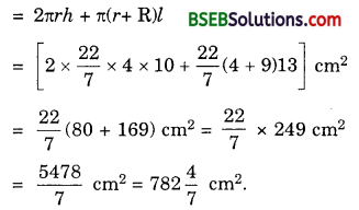 Bihar Board Class 10th Maths Solutions 13 Surface Areas and Volumes Ex 13.5 8