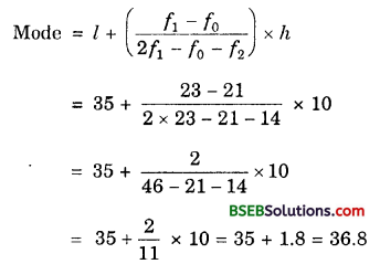 Bihar Board Class 10th Maths Solutions Chapter 14 Statistics Ex 14.2 2