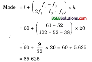 Bihar Board Class 10th Maths Solutions Chapter 14 Statistics Ex 14.2 5