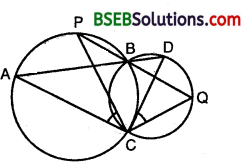 Bihar Board Class 9th Maths Solutions Chapter 10 Circles Ex 10.5 12