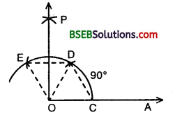 Bihar Board Class 9th Maths Solutions Chapter 11 Constructions Ex 11.1 1