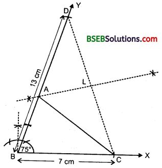 Bihar Board Class 9th Maths Solutions Chapter 11 Constructions Ex 11.2 1