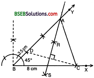 Bihar Board Class 9th Maths Solutions Chapter 11 Constructions Ex 11.2 2