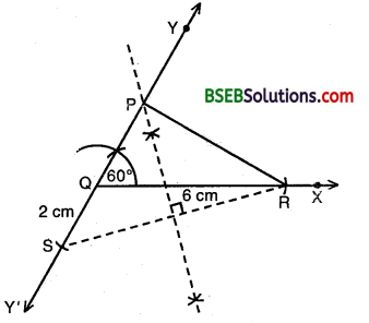 Bihar Board Class 9th Maths Solutions Chapter 11 Constructions Ex 11.2 3