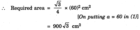 Bihar Board Class 9th Maths Solutions Chapter 12 Heron’s Formula Ex 12.1 2