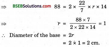 Bihar Board Class 9th Maths Solutions Chapter Bihar Board Class 9th Maths Solutions Chapter 13 Surface Areas and Volumes Ex 13.2 1