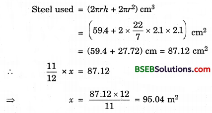 Bihar Board Class 9th Maths Solutions Chapter Bihar Board Class 9th Maths Solutions Chapter 13 Surface Areas and Volumes Ex 13.2 6