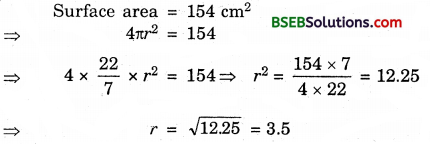 Bihar Board Class 9th Maths Solutions Chapter Bihar Board Class 9th Maths Solutions Chapter 13 Surface Areas and Volumes Ex 13.4 2