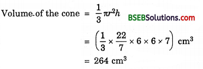 Bihar Board Class 9th Maths Solutions Chapter Bihar Board Class 9th Maths Solutions Chapter 13 Surface Areas and Volumes Ex 13.7 1