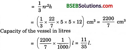 Bihar Board Class 9th Maths Solutions Chapter Bihar Board Class 9th Maths Solutions Chapter 13 Surface Areas and Volumes Ex 13.7 4