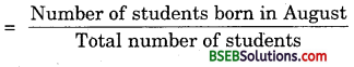 Bihar Board Class 9th Maths Solutions Chapter 15 Probability Ex 15.1 6