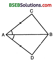Bihar Board Class 9th Maths Solutions Chapter 7 Triangles Ex 7.1 1