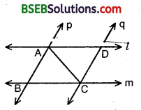 Bihar Board Class 9th Maths Solutions Chapter 7 Triangles Ex 7.1 4