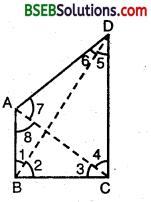Bihar Board Class 9th Maths Solutions Chapter 7 Triangles Ex 7.4 5