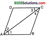 Bihar Board Class 9th Maths Solutions Chapter 8 Quadrilaterals Ex 8.1 6