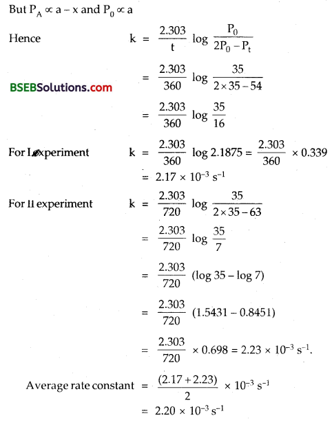 Bihar Board Class 12 Chemistry Solutions Chapter 4 Chemical Kinetics 25