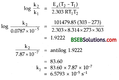 Bihar Board Class 12 Chemistry Solutions Chapter 4 Chemical Kinetics 30