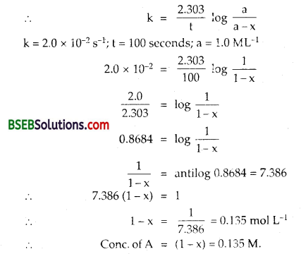 Bihar Board Class 12 Chemistry Solutions Chapter 4 Chemical Kinetics 32