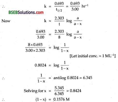 Bihar Board Class 12 Chemistry Solutions Chapter 4 Chemical Kinetics 33