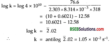 Bihar Board Class 12 Chemistry Solutions Chapter 4 Chemical Kinetics 37