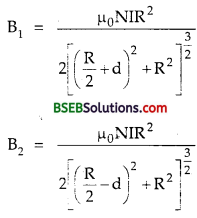 Bihar Board Class 12th Physics Solutions Chapter 4 Moving Charges and Magnetism - 12