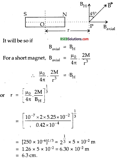 Bihar Board Class 12th Physics Solutions Chapter 5 Magnetism and Matter - 12
