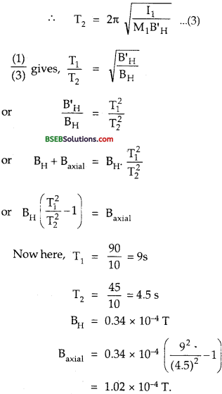 Bihar Board Class 12th Physics Solutions Chapter 5 Magnetism and Matter - 66