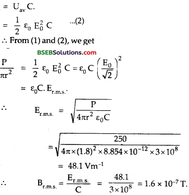 Bihar Board Class 12th Physics Solutions Chapter 8 Electromagnetic Waves - 65