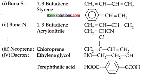 Bihar Board Class 12 Chemistry Solutions Chapter 15 Polymers 6