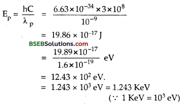 Bihar Board Class 12th Physics Solutions Chapter 11 Dual Nature of Radiation and Matter - 18
