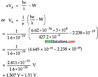 Bihar Board Class 12th Physics Solutions Chapter 11 Dual Nature of Radiation and Matter - 30